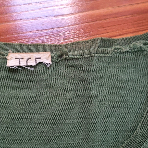 TSE sweater with front button closure - Picture 3 of 4
